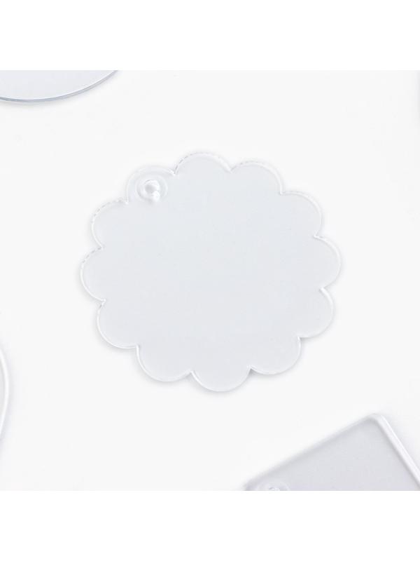 Большой набор для создания акриловых брелоков с наклейками