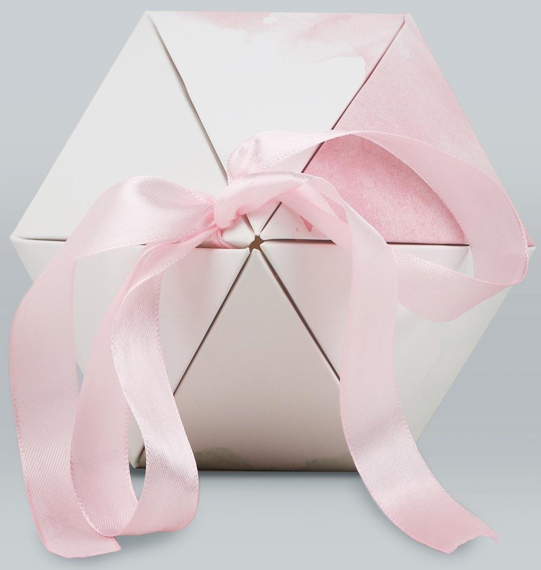 Переноска - шестиугольник для цветов «Для тебя!», белая 15 х 35 х 15 см