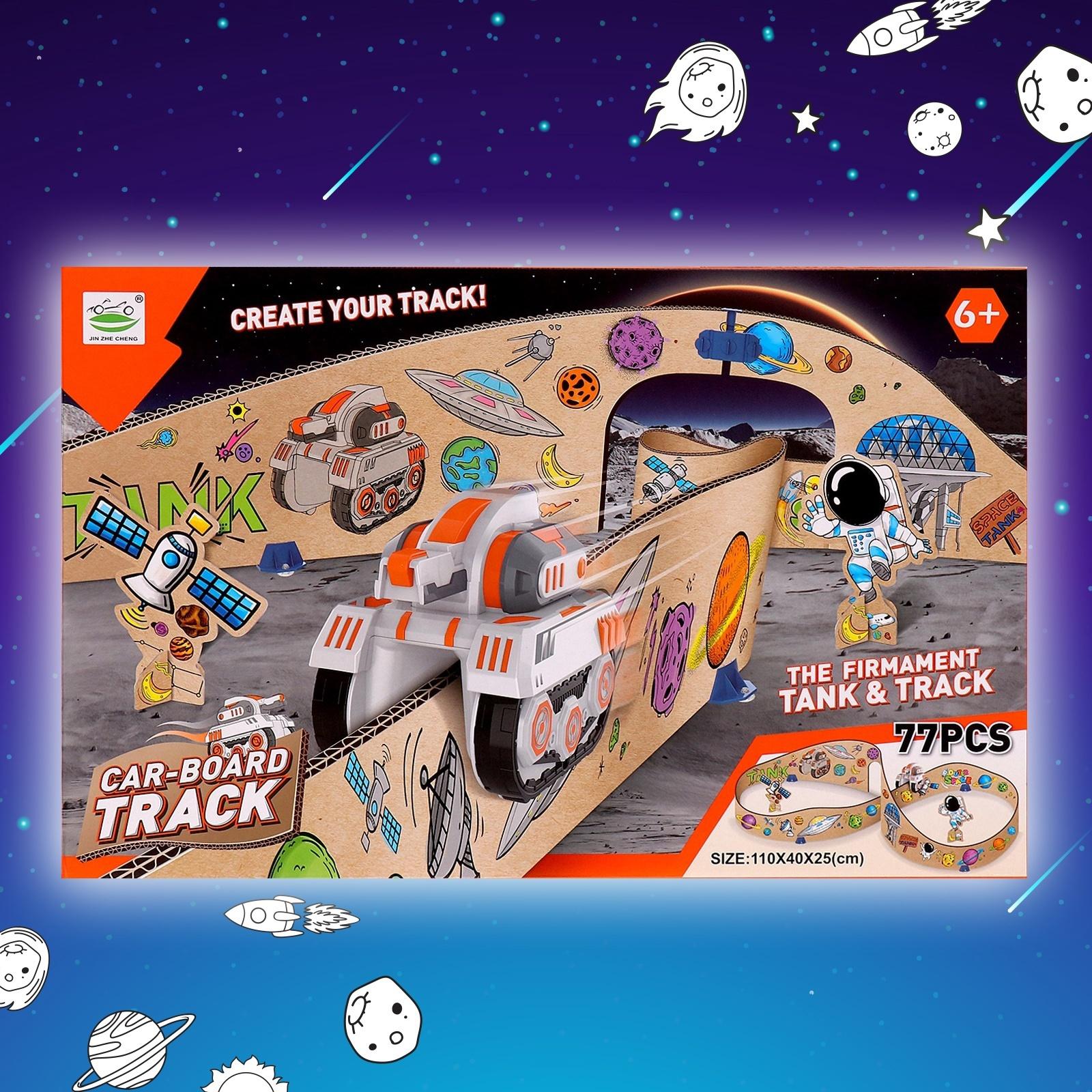 Автотрек «Гибкий», несколько вариантов сборки, работает от батареек