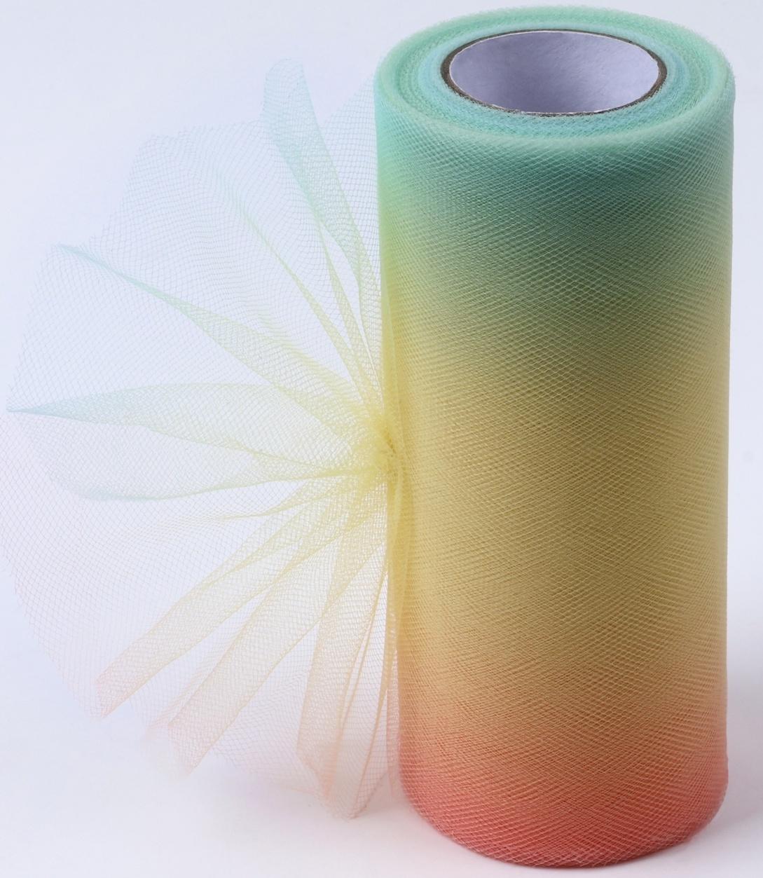 Фатин, 15 см, 23 ± 1 м, 11 ± 1 г/кв.м, цвет тропический градиент №3