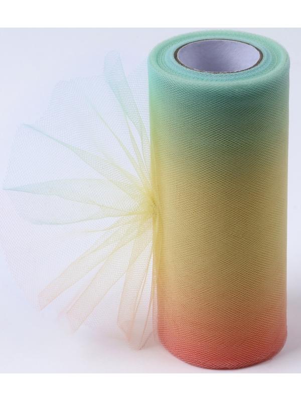 Фатин, 15 см, 23 ± 1 м, 11 ± 1 г/кв.м, цвет тропический градиент №3