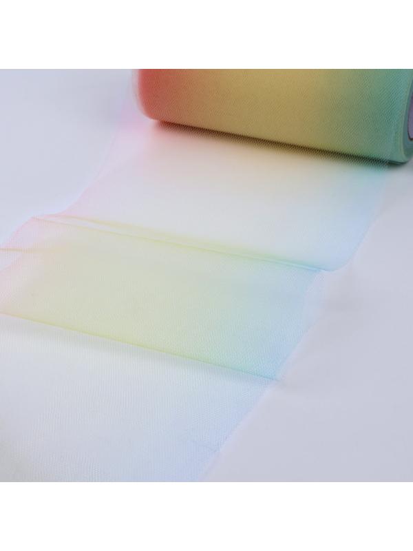 Фатин, 15 см, 23 ± 1 м, 11 ± 1 г/кв.м, цвет тропический градиент №3