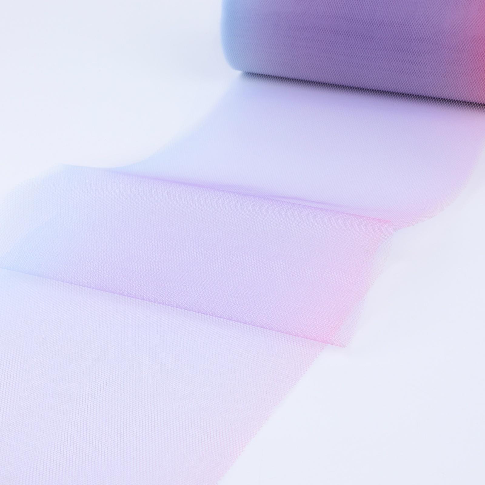 Фатин, 15 см, 23 ± 1 м, 11 ± 1 г/кв.м, цвет фиолетовый градиент №7