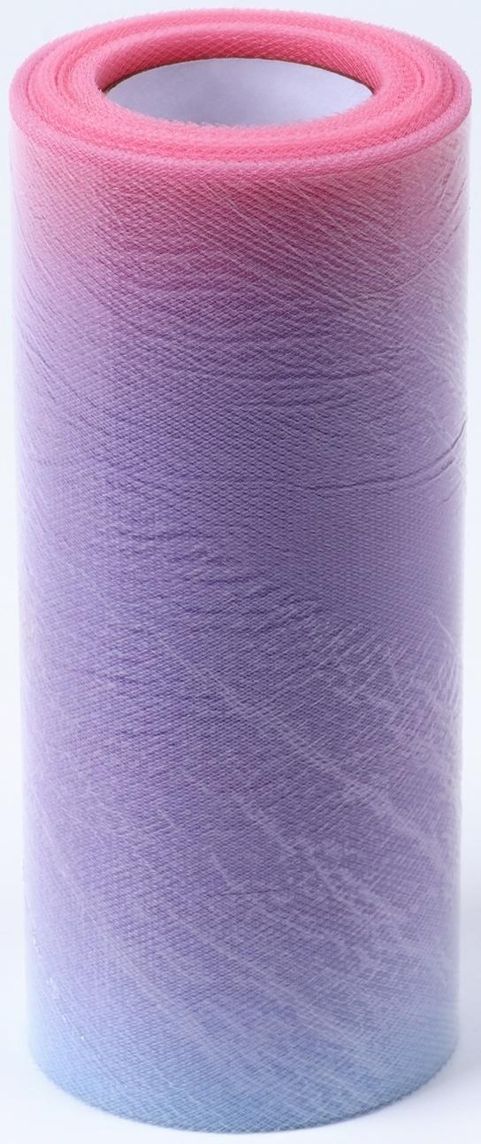 Фатин, 15 см, 23 ± 1 м, 11 ± 1 г/кв.м, цвет фиолетовый градиент №7