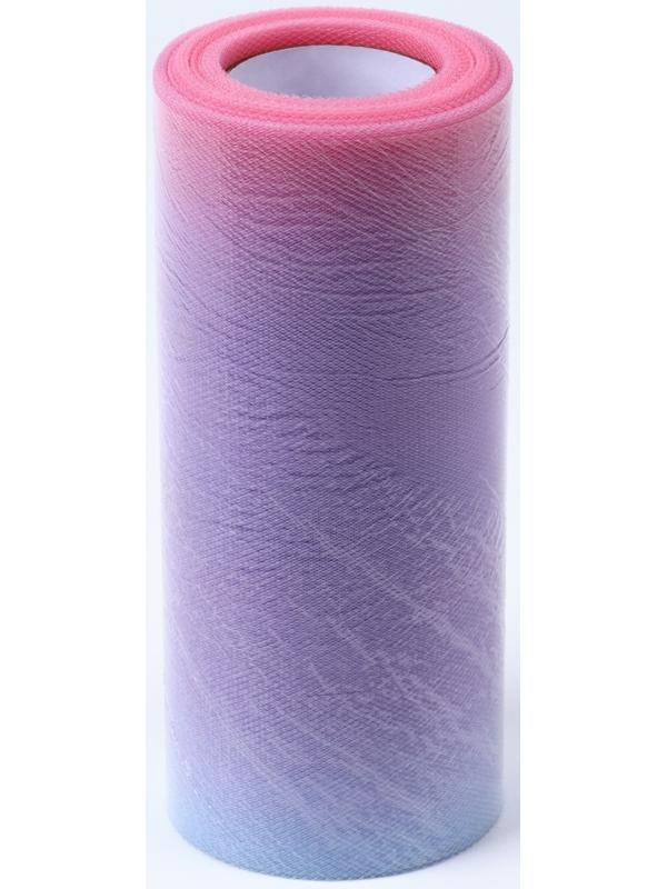 Фатин, 15 см, 23 ± 1 м, 11 ± 1 г/кв.м, цвет фиолетовый градиент №7