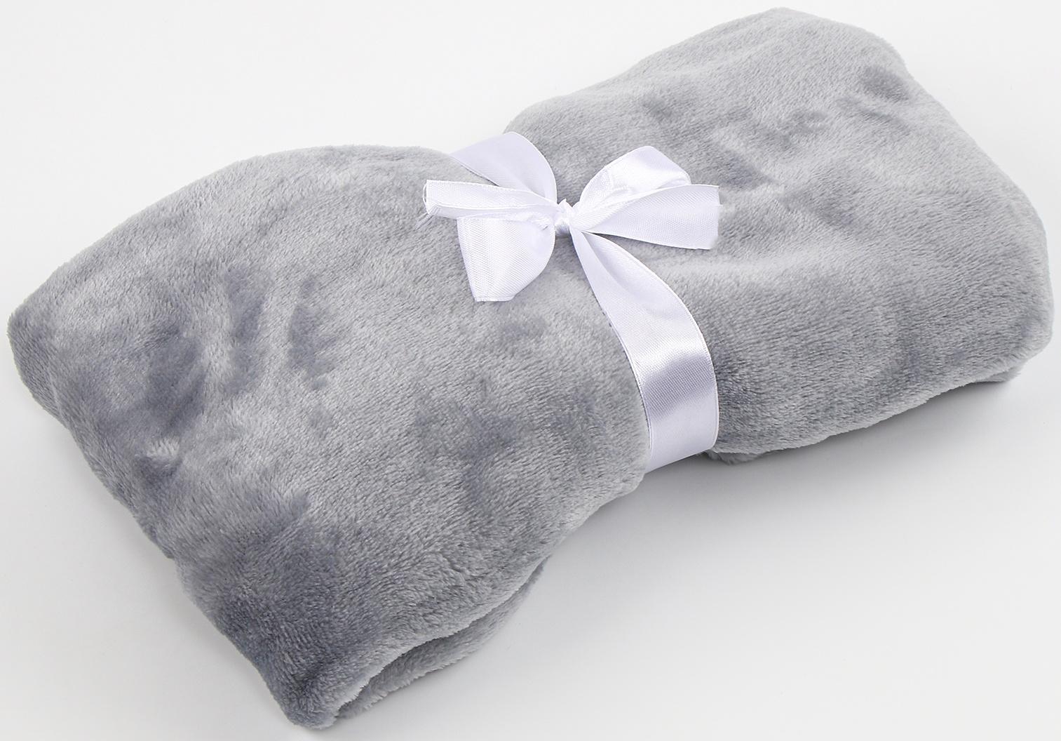 Набор подарочный: Комфортер 27 см + плед 71х125 см, «Енот»