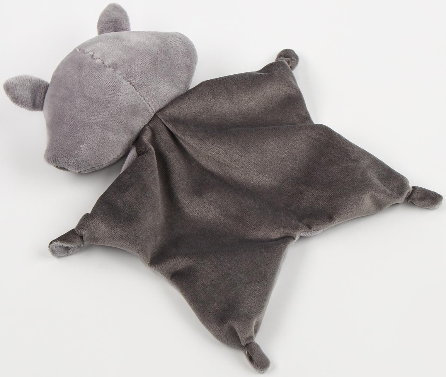 Набор подарочный: Комфортер 27 см + плед 71х125 см, «Енот»