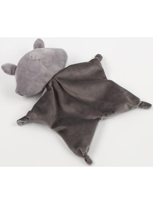 Набор подарочный: Комфортер 27 см + плед 71х125 см, «Енот»