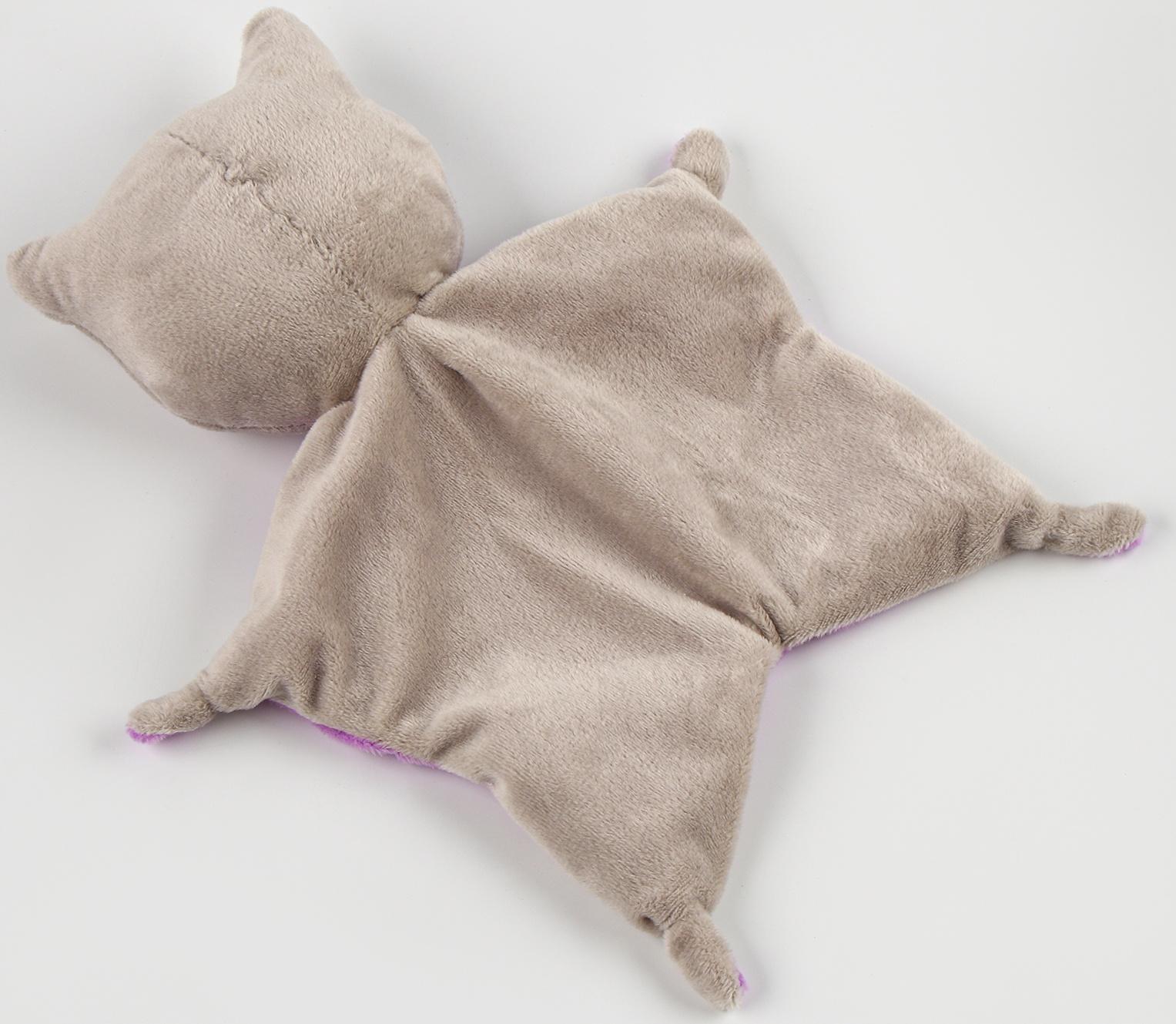 Набор подарочный: Комфортер 27 см + плед 71х125 см, «Сова»