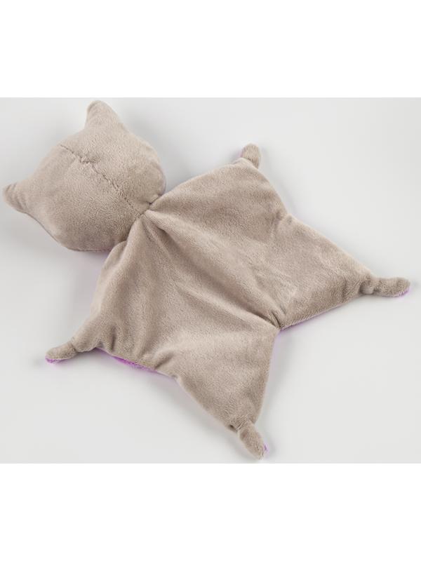 Набор подарочный: Комфортер 27 см + плед 71х125 см, «Сова»