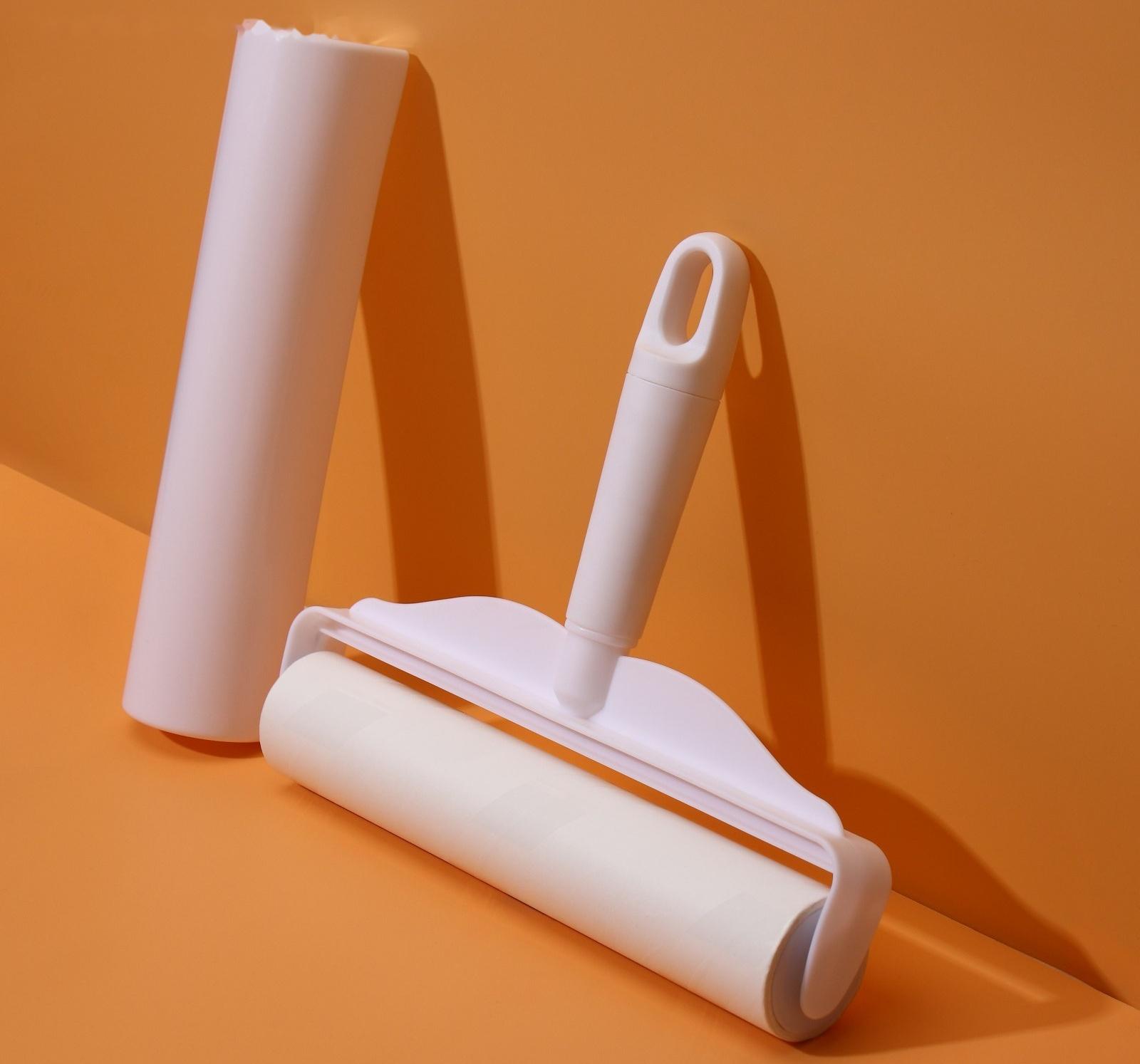 Швабра с липким роликом 