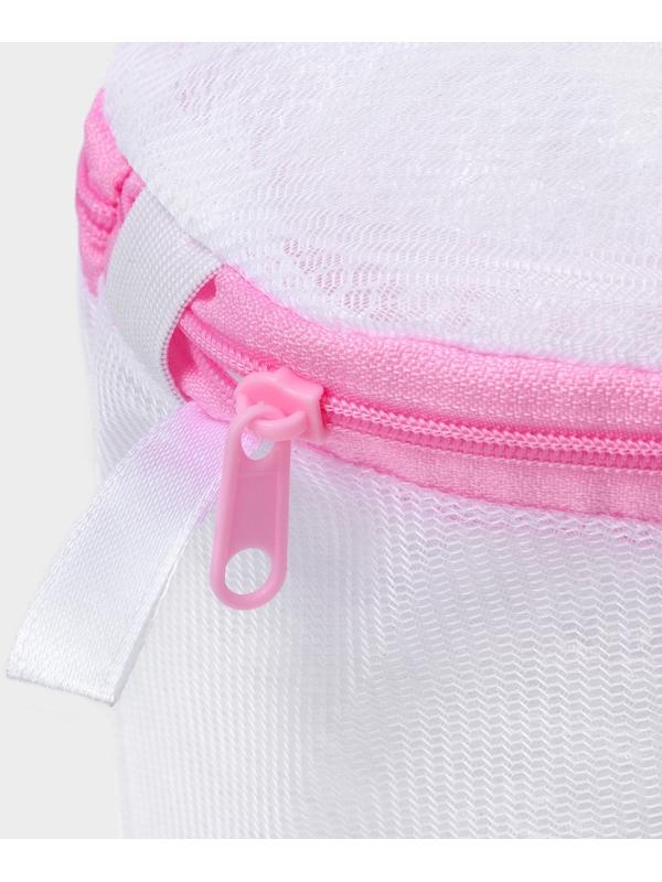 Мешки для стирки, 4 шт: L= 60×50, M=50×40, S=40×30, Цилиндр=15×16, цвет белый