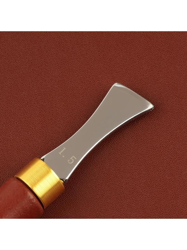 Кризер для разметки по коже, 15,5 × 2,5 см, шаг = 1,5 мм