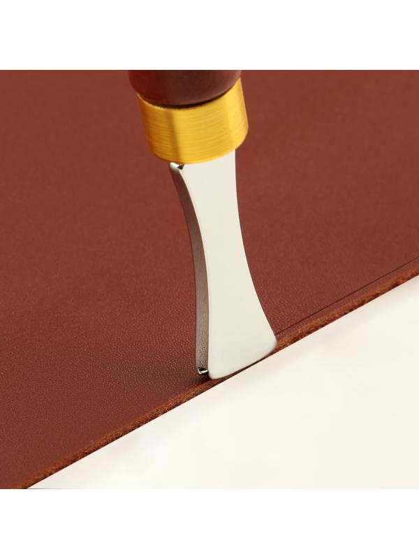 Кризер для разметки по коже, 15,5 × 2,5 см, шаг = 1,5 мм