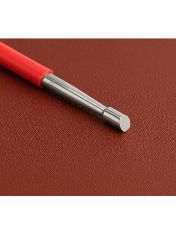 Набор двусторонних кардин для тиснения по коже, 3 шт, 16 см, цвет красный