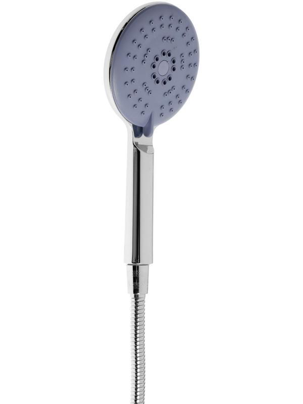 Смеситель для душа ZEIN Z4481, термостат, шланг 150 см, лейка 12.5 см, 5 режимов, хром