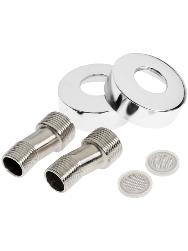 Смеситель для душа ZEIN Z4481, термостат, шланг 150 см, лейка 12.5 см, 5 режимов, хром