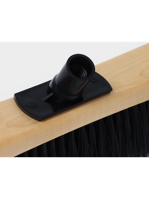 Щётка для пола Raccoon, премиум, 500 мм, черный длинный ворс