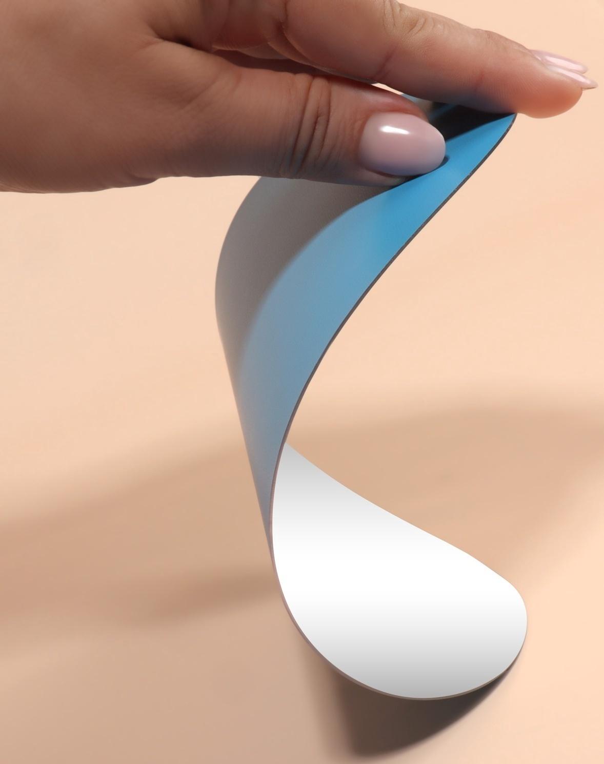 Интерьерное зеркало для декорирования, без рамы, 15 × 20 см