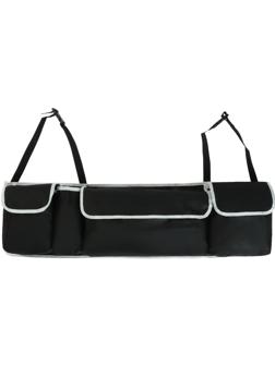 Органайзер в багажник автомобиля, на сиденье, ткань оксфорд, 90×25×12 см, чёрный