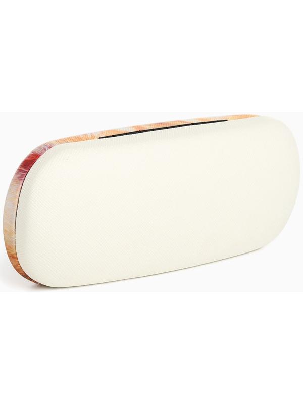 Футляр для очков на хлопушке, длина 16 см, цвет рыжий