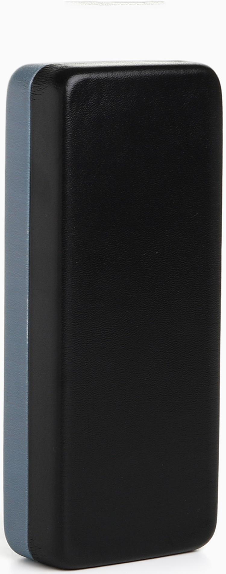 Футляр для очков на хлопушке, длина 16 см, цвет серый