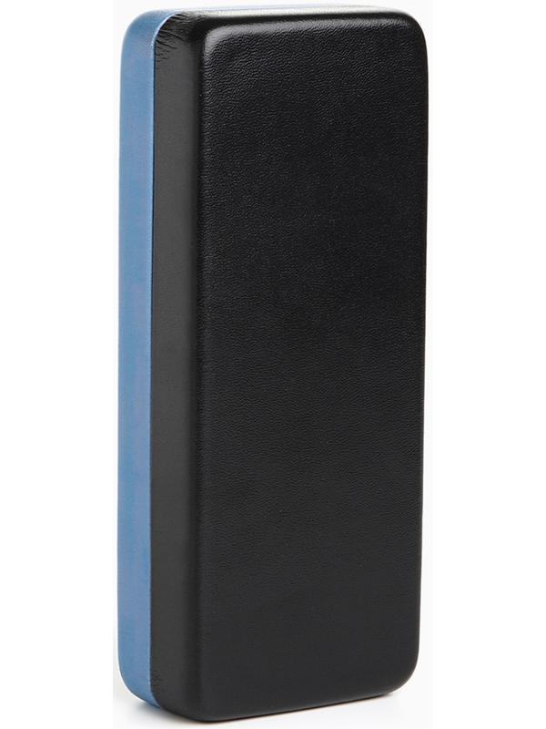 Футляр для очков на хлопушке, длина 16 см, цвет синий