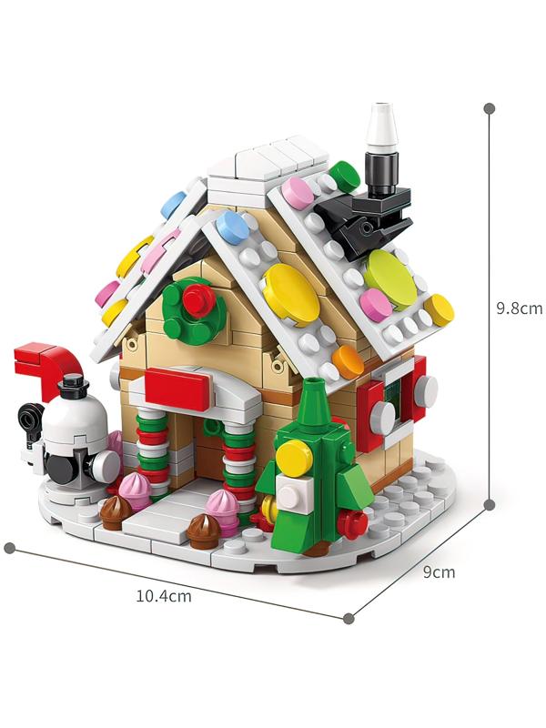 Конструктор «Большой подарок. Домик», 6 в 1, 302 детали