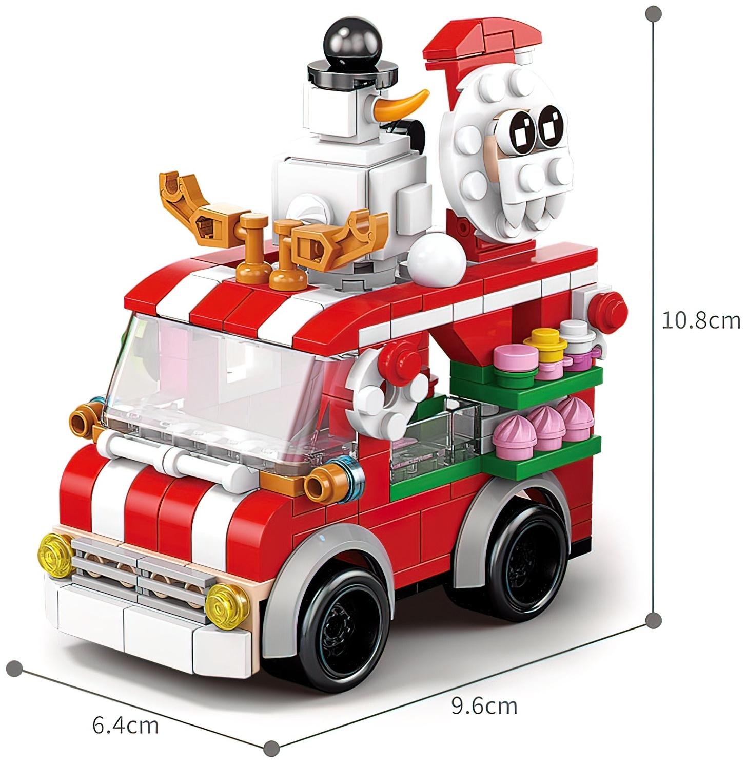 Конструктор «Большой подарок. Машинка», 6 в 1, 273 детали