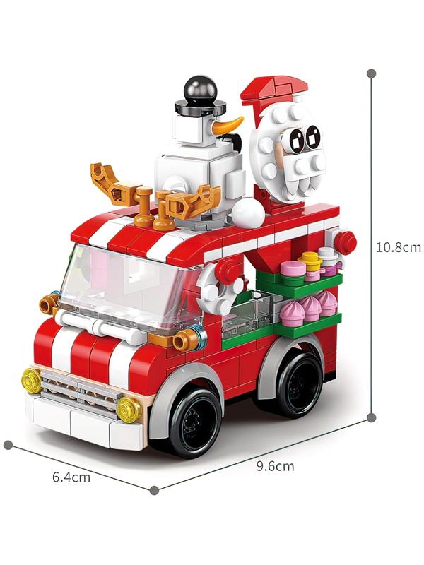 Конструктор «Большой подарок. Машинка», 6 в 1, 273 детали