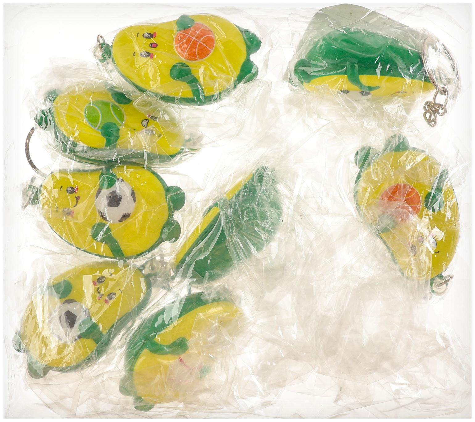 Сквиш - брелок детский «Авокадо», антистресс - игрушка, МИКС