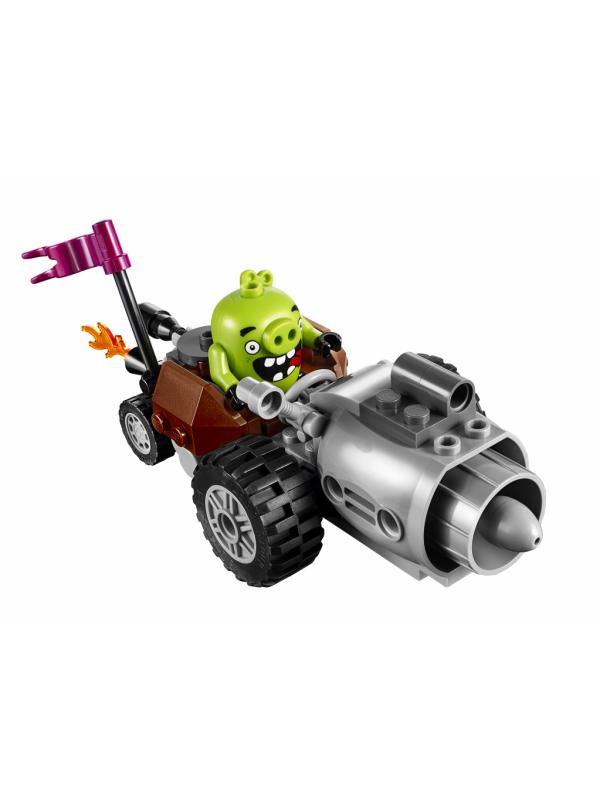 Конструктор «Побег из машины свинок» 10505 (Angry Birds 75821) / 87 деталей