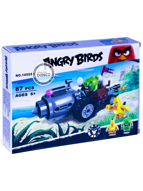 Конструктор «Побег из машины свинок» 10505 (Angry Birds 75821) / 87 деталей