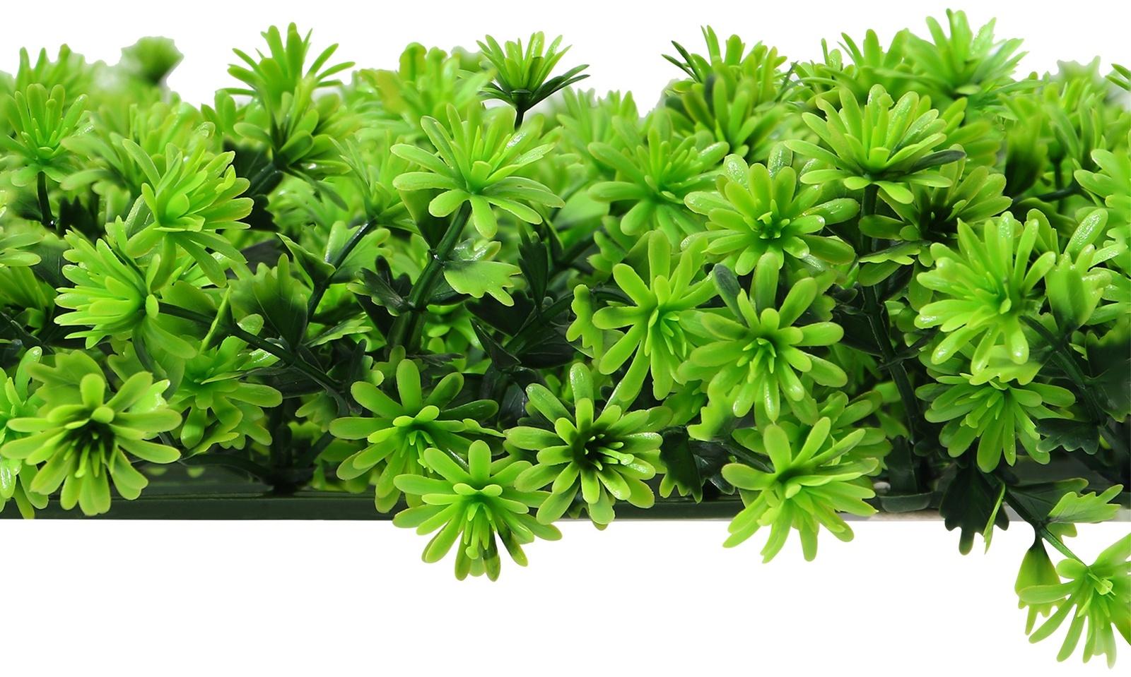 Декоративная панель, 50×50 см, «Высокий мох», Greengo