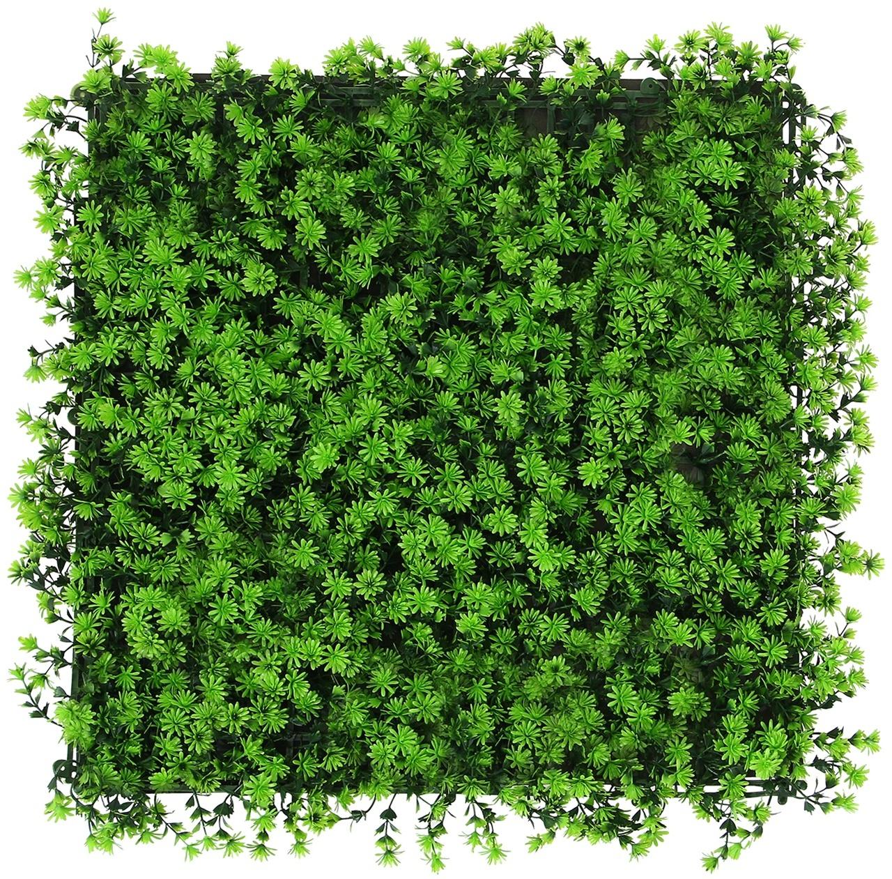 Декоративная панель, 50×50 см, «Высокий мох», Greengo