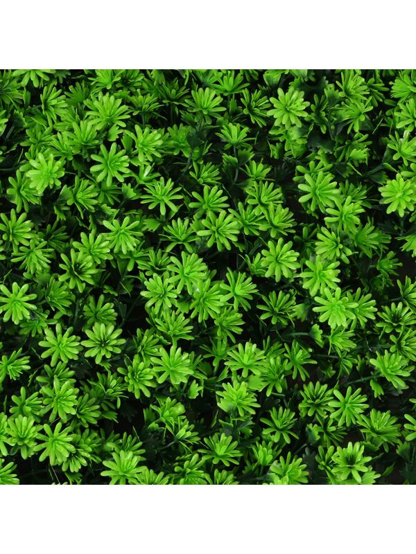 Декоративная панель, 50×50 см, «Высокий мох», Greengo