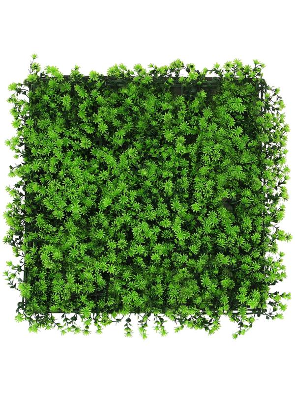 Декоративная панель, 50×50 см, «Высокий мох», Greengo