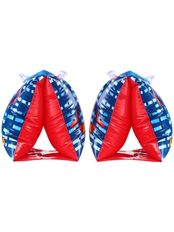 Нарукавники «Человек Паук», детские, для плавания, 20х16 см., цвет синий