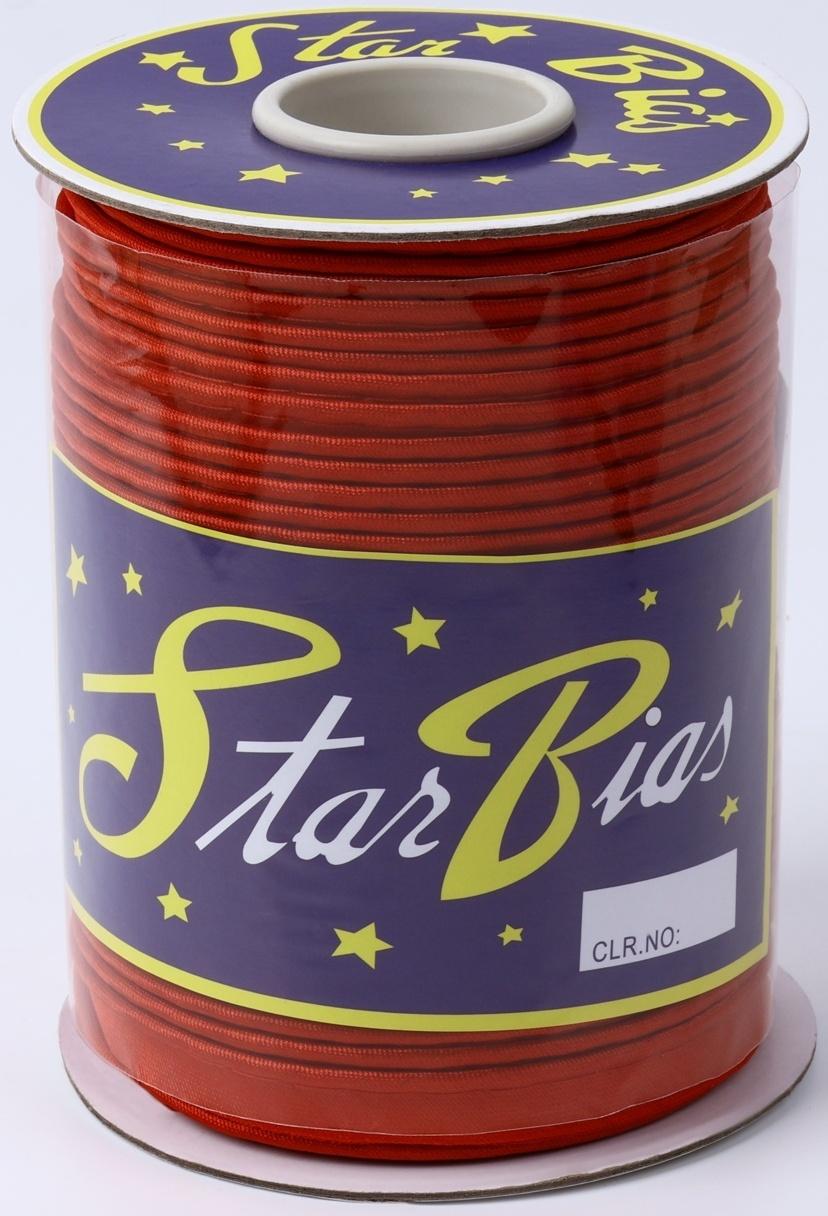 Кант атласный, 12 мм, 65±1 м, красный