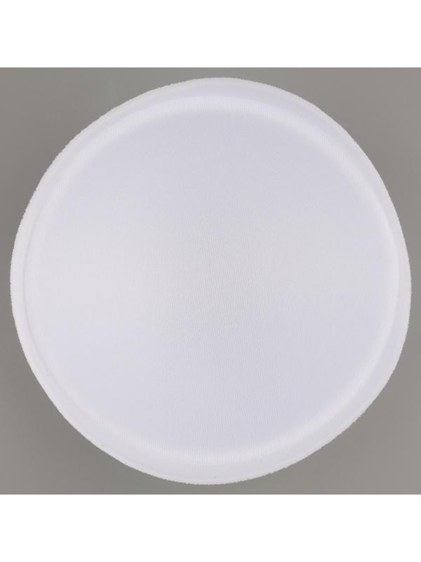 Чашки для бюстгальтера «Круг», 2XL (52), d=16.5 см, пара, белые