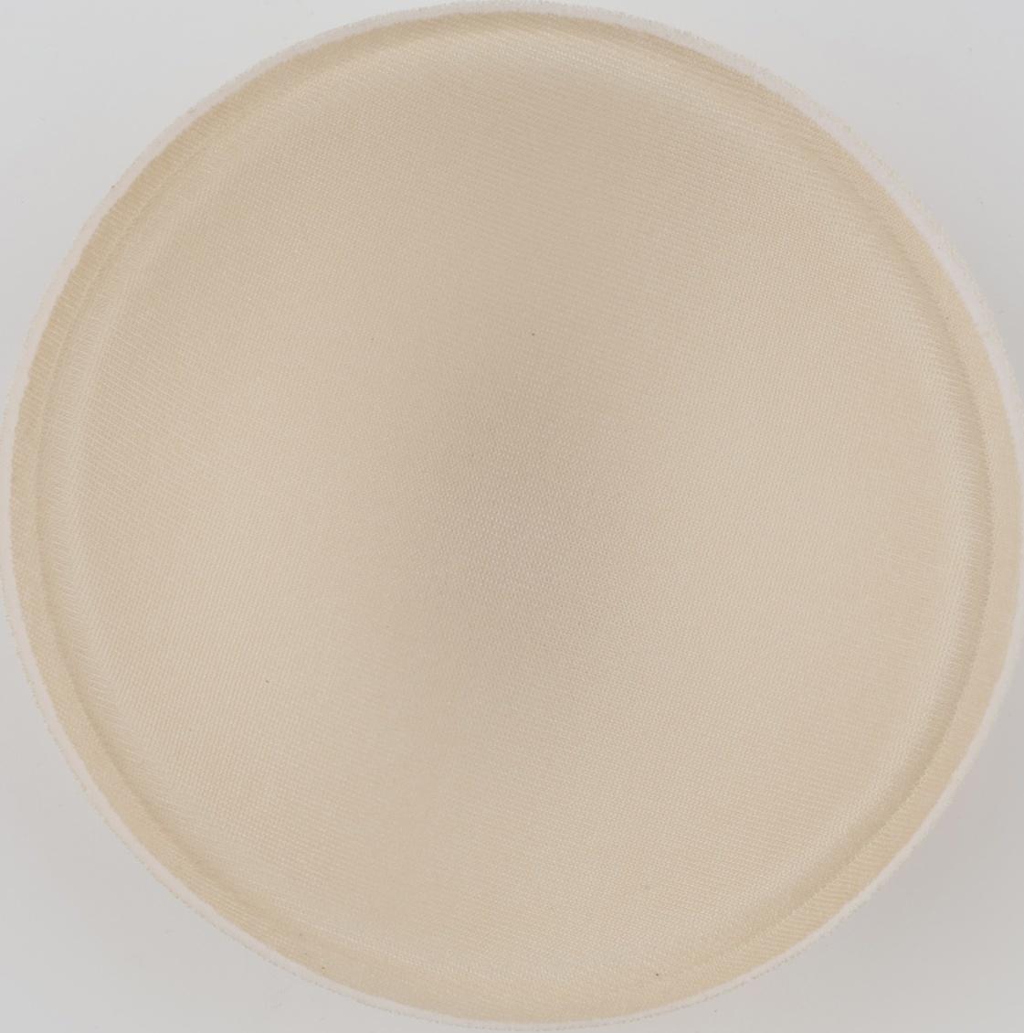 Чашки для бюстгальтера «Круг», L (48), d=14.5 см, пара, бежевые