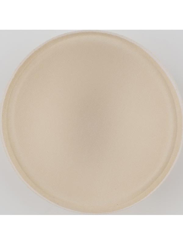 Чашки для бюстгальтера «Круг», L (48), d=14.5 см, пара, бежевые