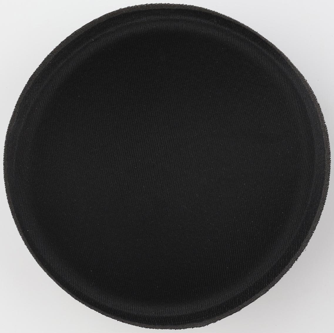 Чашки для бюстгальтера «Круг», L (48), d=14.5 см, пара, чёрные