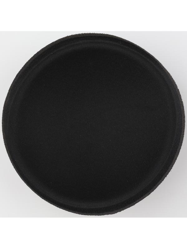 Чашки для бюстгальтера «Круг», L (48), d=14.5 см, пара, чёрные