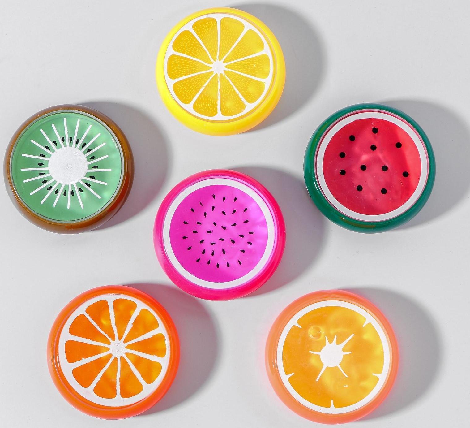 Лизун - слайм «Фруктик», твёрдый, МИКС