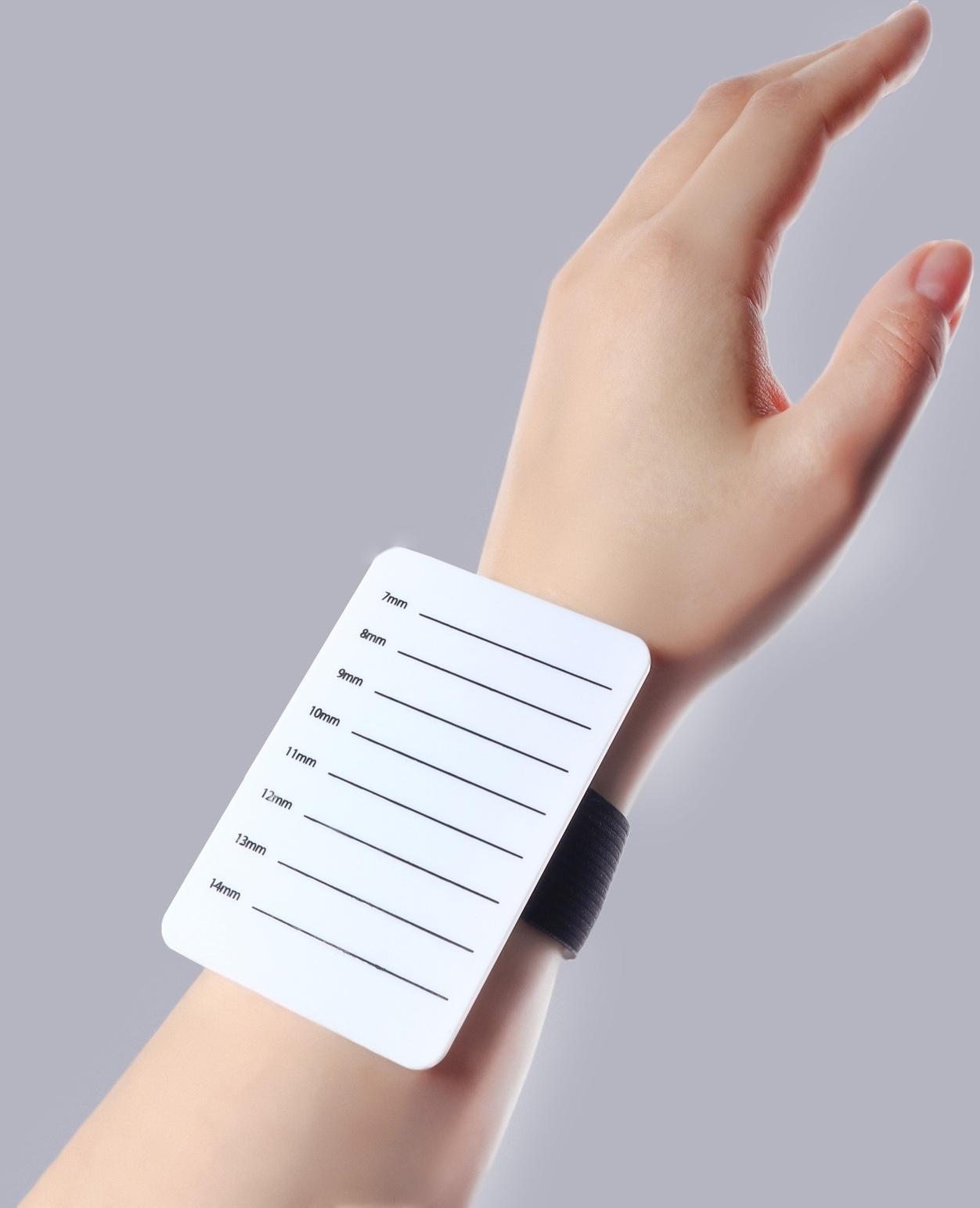 Планшет для наращивания ресниц, 7 - 14 мм, на браслете