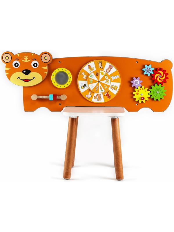 Бизиборд «Тигр», крепится на стену