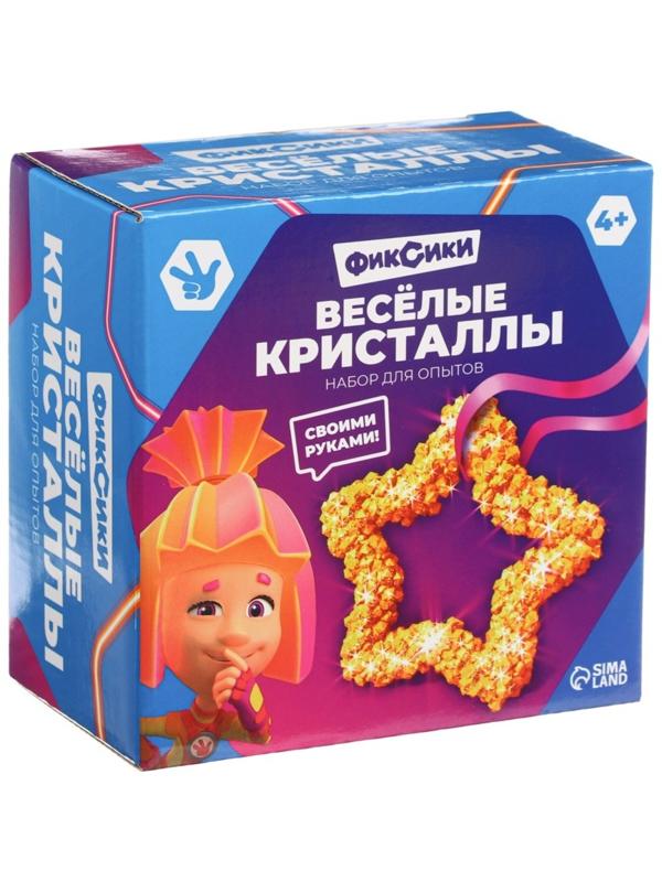 Выращивание кристалла «Фиксики. Симка», набор для опытов