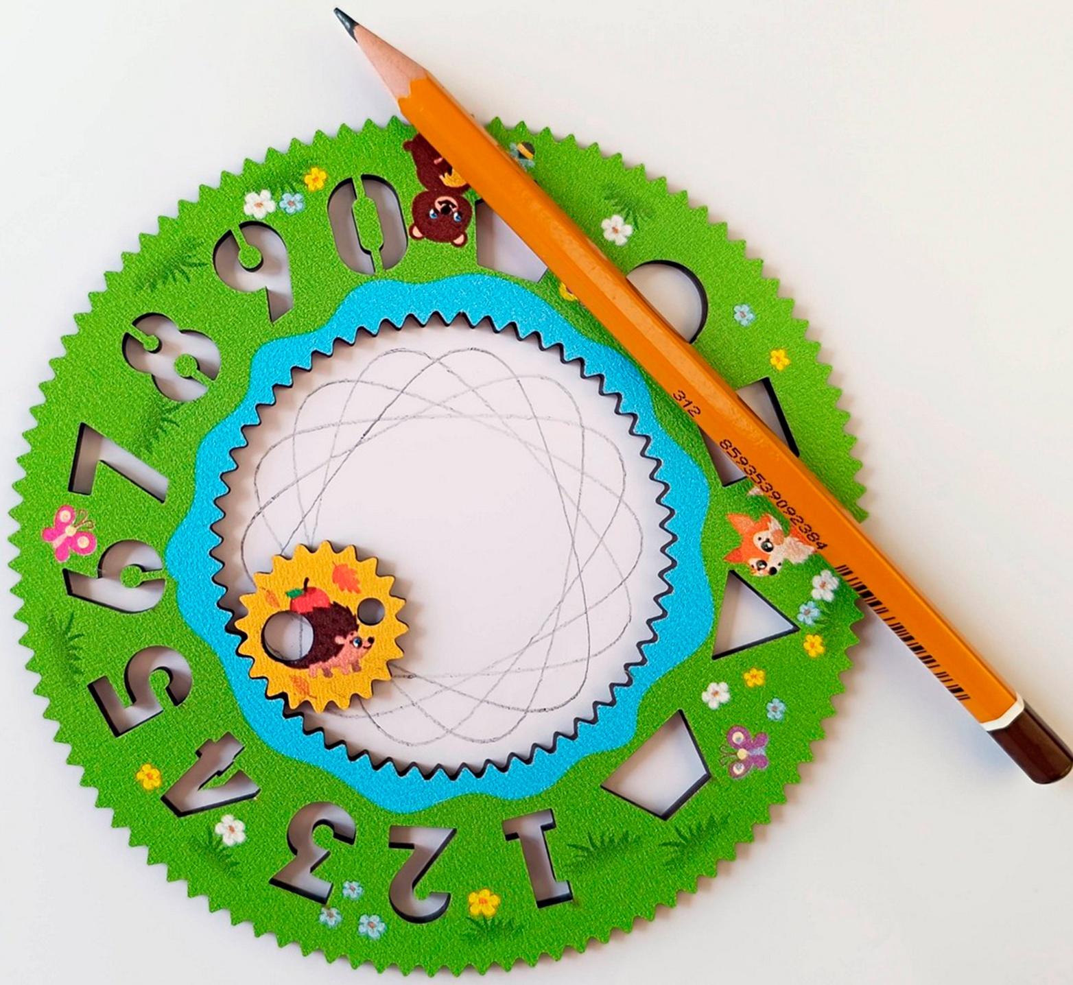 Спирограф «Лес»