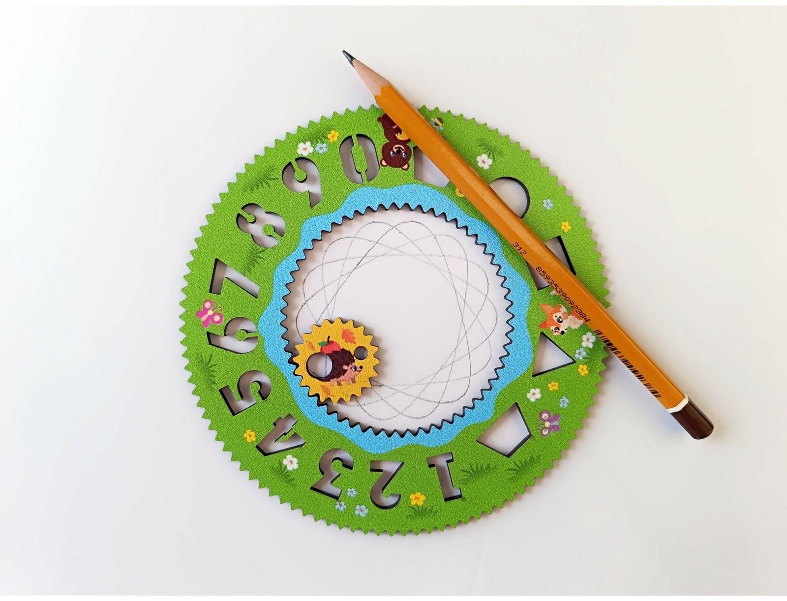 Спирограф «Лес»